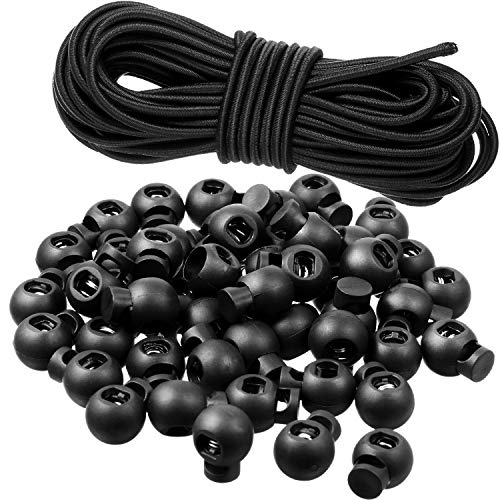 Kordelstopper In Granatenform – 50 Stück, Bunt, Aus Kunststoff – Perfekt Für Schnürsenkel, Rucksäcke & Mehr