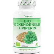 Vit4ever Bio Bockshornklee + Piperin Vergleich