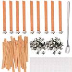 Boellruno Holzdochte 60 Sets