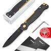 Böker Plus Atlas Black Stonewash Brass