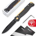 Böker Plus Atlas Black Stonewash Brass