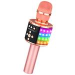 Bonaok Drahtloses Bluetooth-Karaoke-Mikrofon
