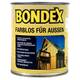 Bondex Farblos für außen Vergleich
