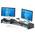 Bontec Dual Monitor Stand Riser