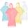 Bora.Basics 12er-Pack Regenponchos