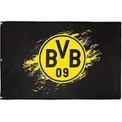 Borussia Dortmund BVB Fahne Vergleich