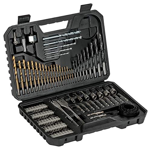 Bohrer & Bit Set 13-teilig – 6 Holzbohrer (1-7mm) & 6 Bits Inkl. Bithalter Für Akkuschrauber