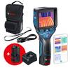 Bosch Professional 12V System Wärmebildkamera GTC 400 C (2x Akku, Schutztasche, mit App-Funktion, Te