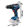 Bosch Professional GSB 18V-55 2Ah