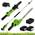 Brast 2 in 1 Teleskop-Heckenschere und Hochentaster
