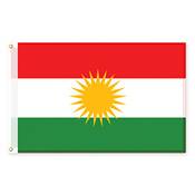 Brick Takeover Flagge Kurdistan C800
