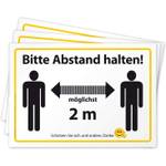 briefbogen Hinweis-Schild