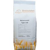Brotzutaten einfach gutes Brot backen Weizenmehl 550 Vergleich