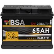Bsa AGM Batterie 12v 65Ah