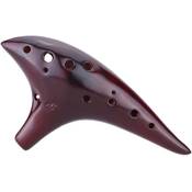 Btuty 12 Löcher Keramik Okarina