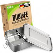 Bublife Brotdose Edelstahl mit Trennfächern Vergleich