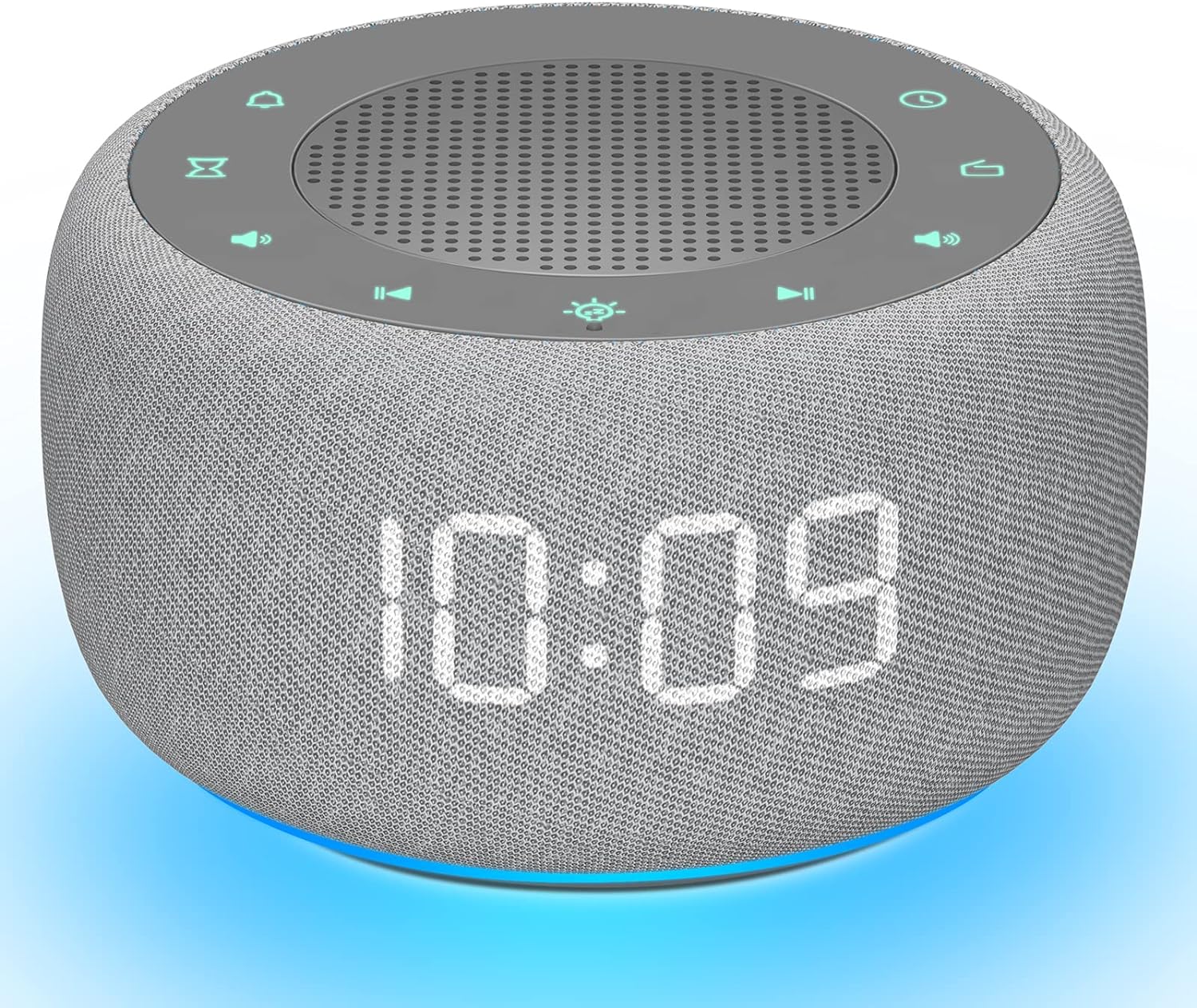 Ferleiss Radiowecker Mit Farbnachtlicht - Multifunktionswecker Fürs Schlafzimmer