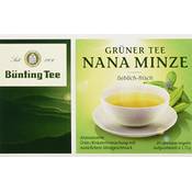 Bünting Tee Grüner Tee Nana Minze