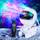 Burnnove Astronaut Sternenhimmel