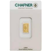 C. Hafner Goldbarren 1g