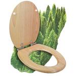 Calmwaters Holz-WC-Sitz mit Absenkautomatik