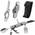 Camp Active 6-in-1 Camping-Klappbesteck