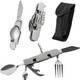 Camp Active 6-in-1 Camping-Klappbesteck Vergleich