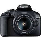 Canon EOS 2000D mit 2 x Akku