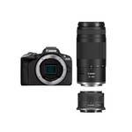Canon EOS R50 + RF-S 18-45 mm + RF 75-300 mm