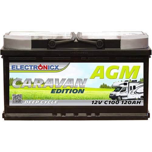 BIG AGM Solarbatterie 12V 200Ah Batterie Versorgung Mover Caravan