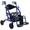 Rollator mit Fußstützen