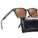 Carfia Polarisierte Herren Sonnenbrille Rechteckig