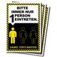 CarGuys Einzeln-Eintreten-Hinweis Test