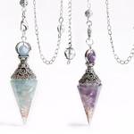 Carreneu Amethyst Kristall Pendel