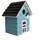 CasaJame Vogelhaus Holz