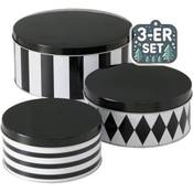 CasaJame Schwarz-Weiß (3er-Set) Vergleich