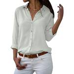 Cassiecy Weiße Bluse