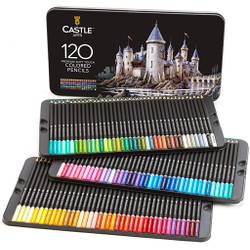 Castle Art Supplies, Satz mit 120 Buntstiften