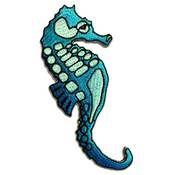 Catch the Patch Seepferdchen-Abzeichen blau