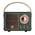 Caulikine Retro Lautsprecher Box