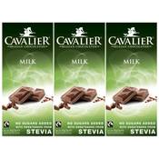 Cavalier Stevia-Schokolade  Vergleich