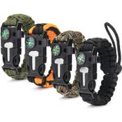 ceuao Survival-Armband 4er-Set Vergleich