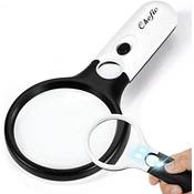 Chefic Lupe mit Licht