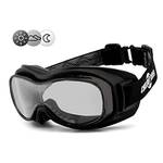 Motorradbrille (selbsttönend)