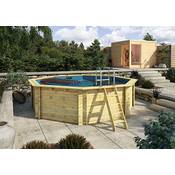 Chillroi Achteck Massiv Holzpool Modell 1A