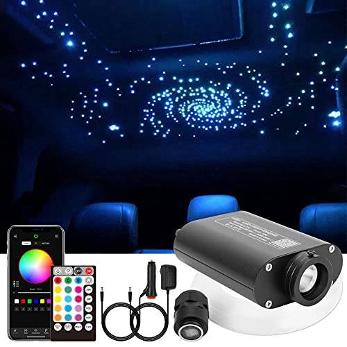 LETRONIX RGB LED Auto Sternenhimmel Sterne Lichtleiter Himmel mit