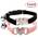 Chukchi verstellbares Katzen-Halsband mit Glocke und Herzanhänger