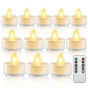 Cimetech Led Teelichter mit Fernbedienung