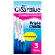 Clearblue Triple Check-Schwangerschaftstest Vergleich