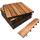 Click-deck Massiveholzplatten